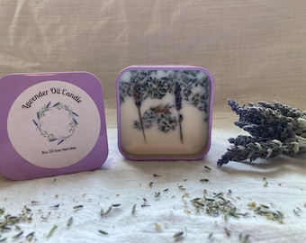Lavender Soy Wax Candle | Handmade Aromatherapy | Vegan | Mother’s Day