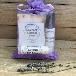 Lavender Gift Set | Small Lavender Gift Set | Aromatherapy Gift | Gift for Her | Spa Day | Stress Relief | Gift Set | Mother’s Day