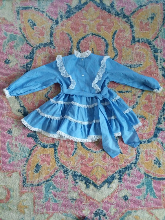 Blue dress 4t hot sale