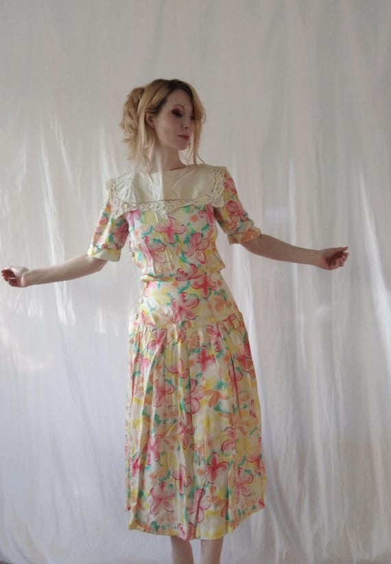 1980s NANCY JHONSON Silk Blouse
