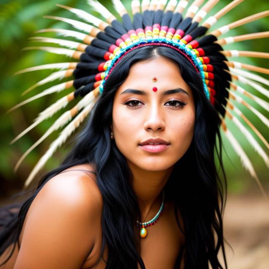 Sexy Topless Native Women Set of 4 Digital Prints - Etsy UK