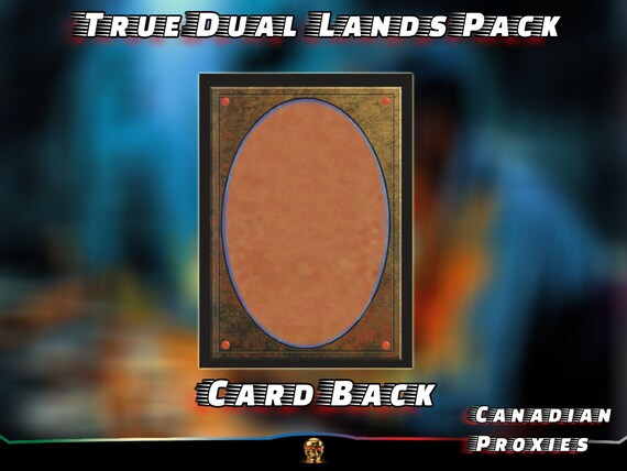 Magic the Gathering Proxy Dual Lands 40 Pack! - High Quality MTG