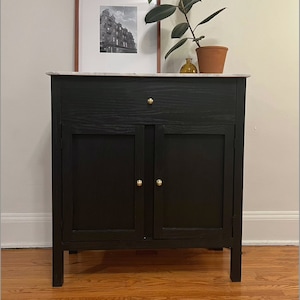 Solid Wood Storage Cabinet. Modern / Scandinavian / Mid Century Style