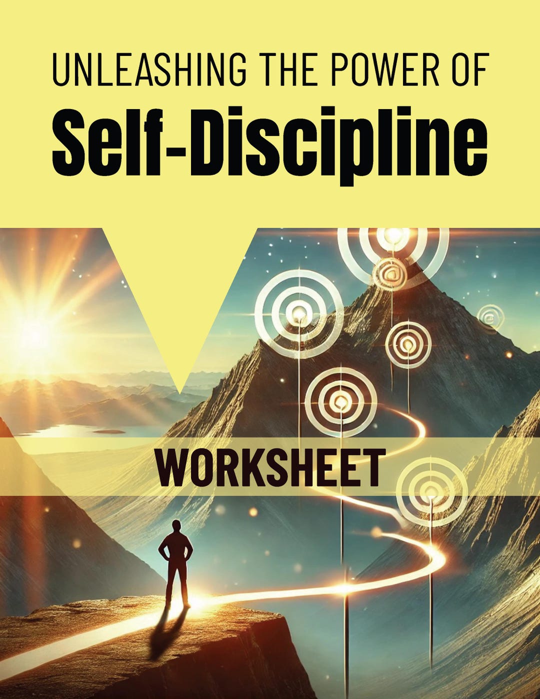 Self-discipline Worksheet to Promote Healthy Mindset and Life - Etsy