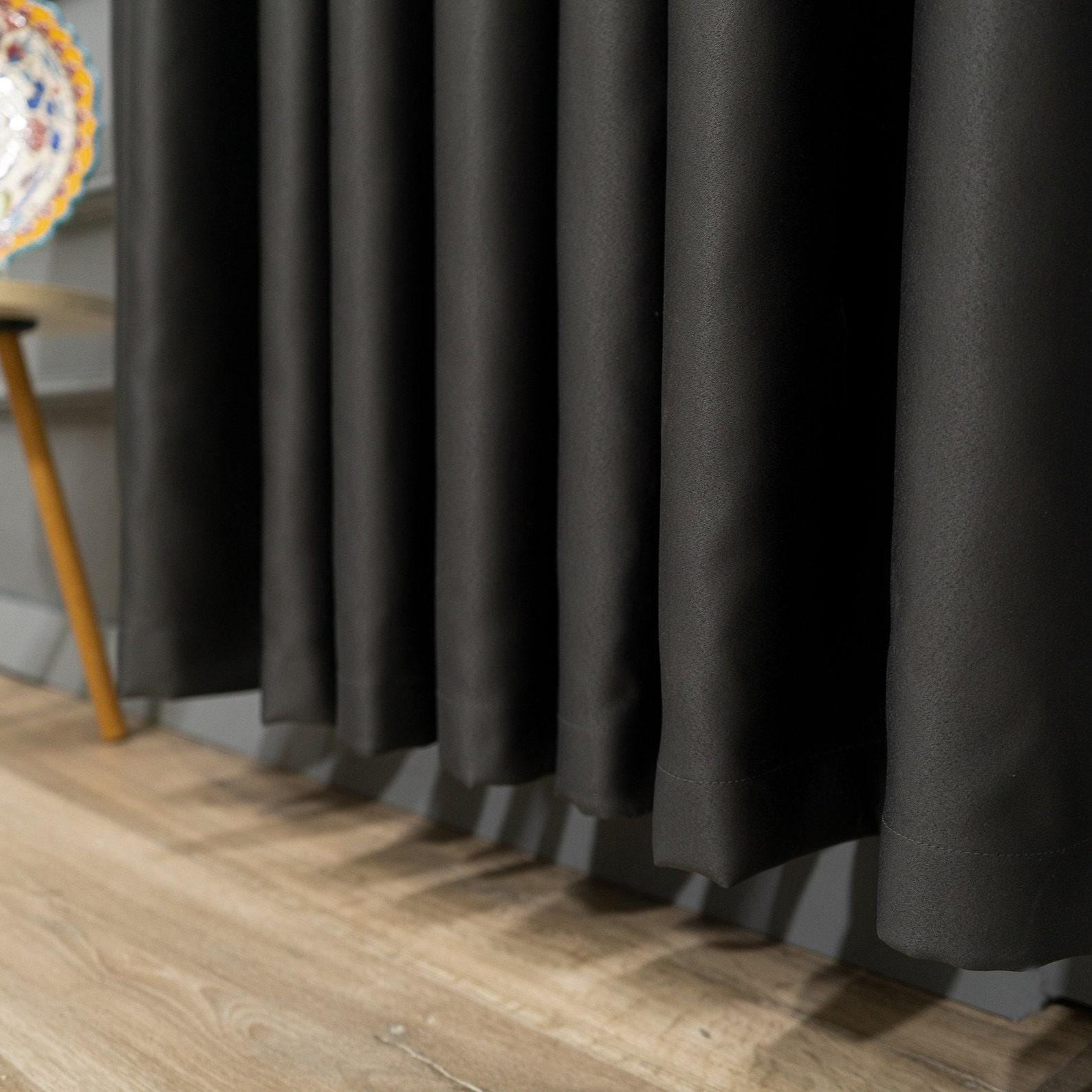 Custom Blackout Curtains: Thermal Insulated Drapes, 41 Colors - Etsy