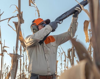 Canvas Portrait "Shooting in the Stalks"