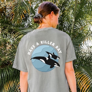 Killer whale shirt new arrivals