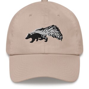 Skunk Embroidered Dad Hat - Wildlife Baseball Cap