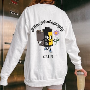 Comfort Colors Film Photographer Crewneck Sweatshirt: Retro Photography Shirt
