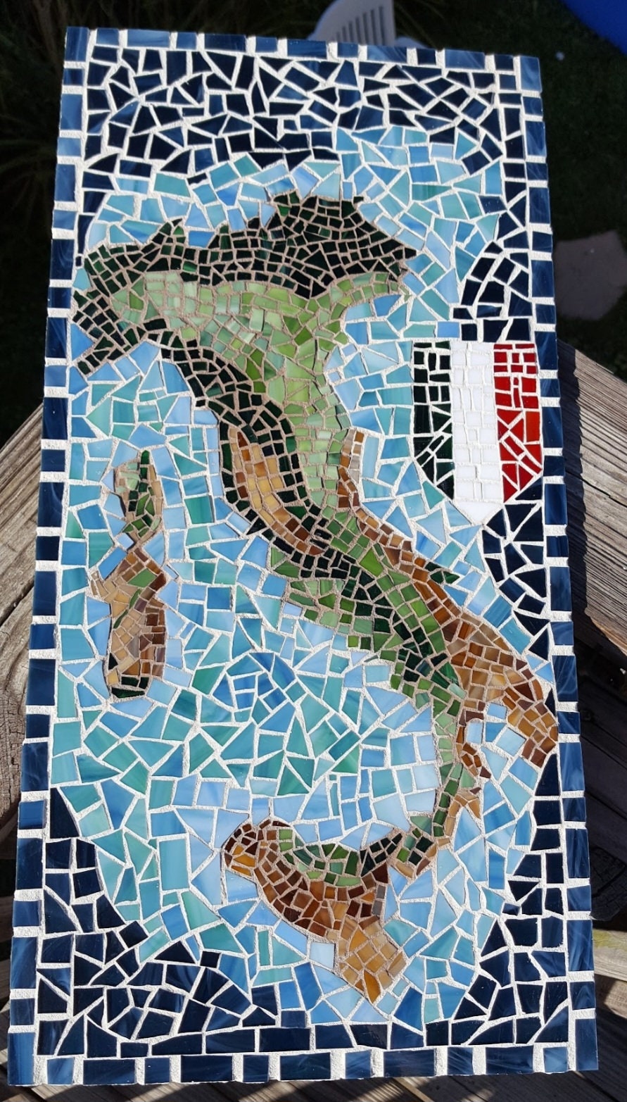 CUSTOM order Mosaic cost varies per square inch depending details