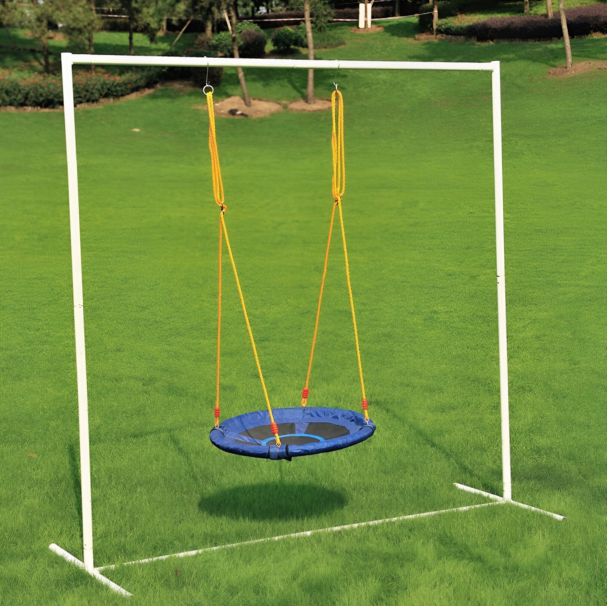 Kids Garden Swing Wooden Kids Swing Tree Swing Hanging Kit Etsy