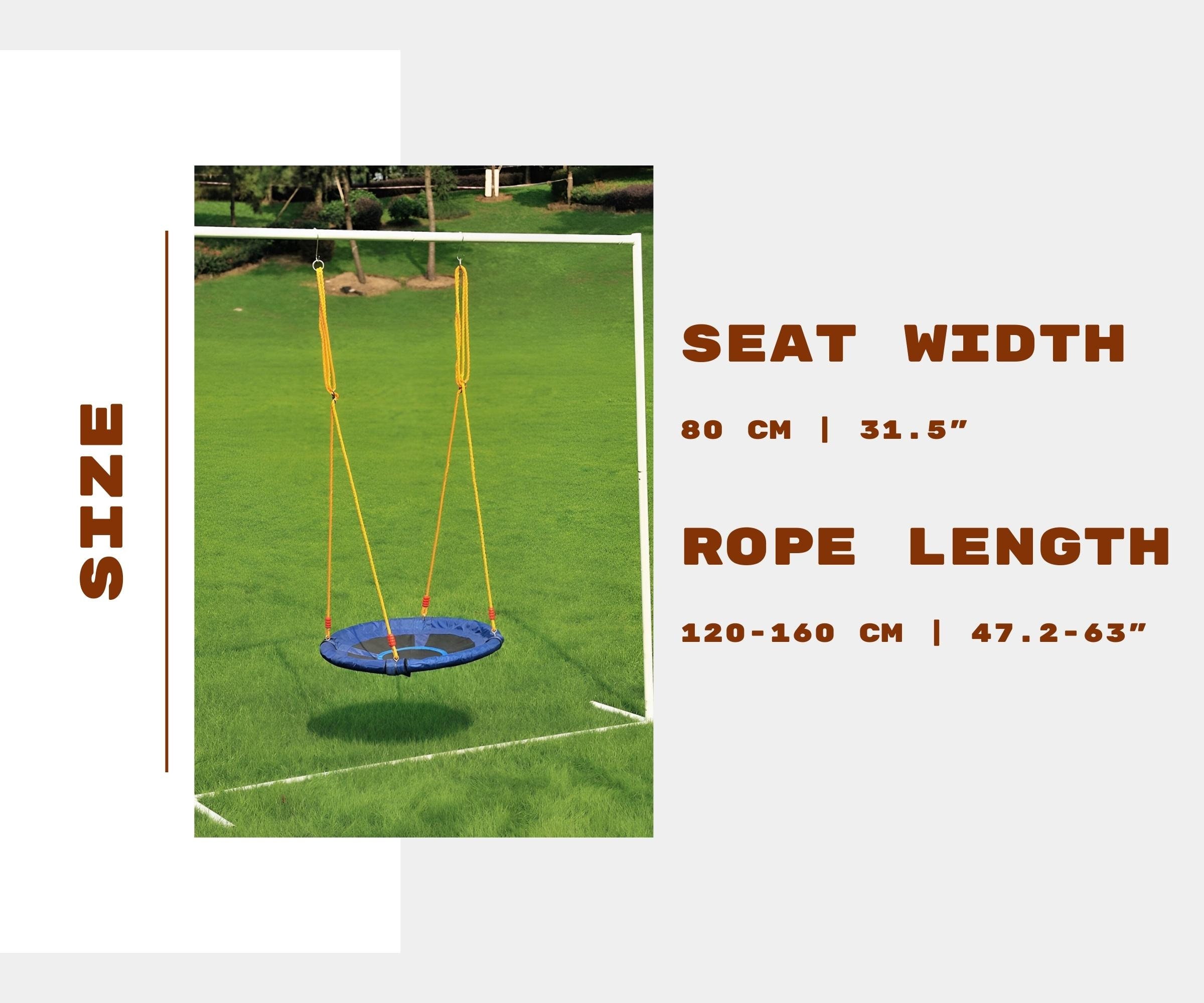 Kids Garden Swing Wooden Kids Swing Tree Swing Hanging Kit Etsy