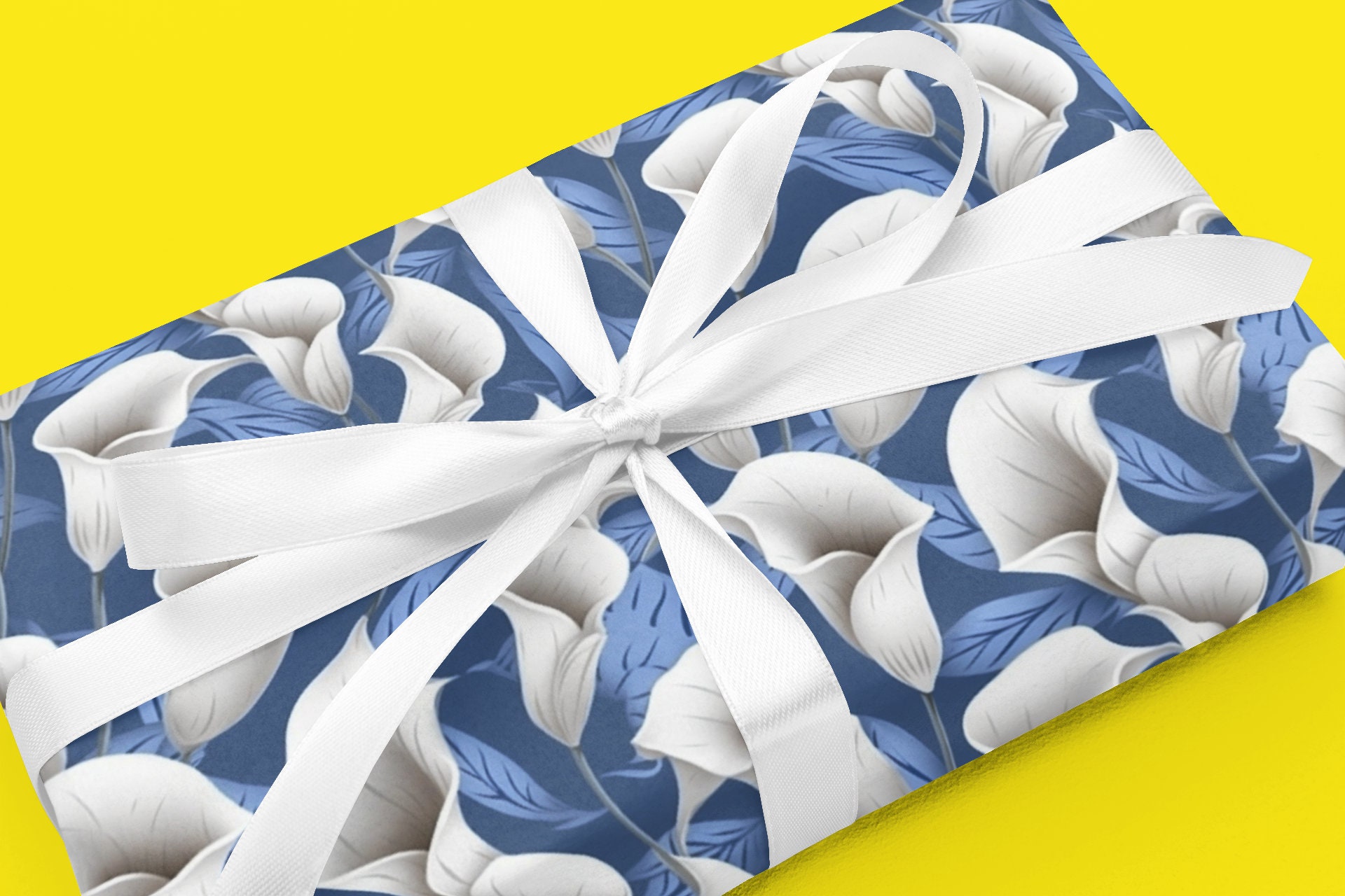 White Lily Repeating Pattern - Etsy