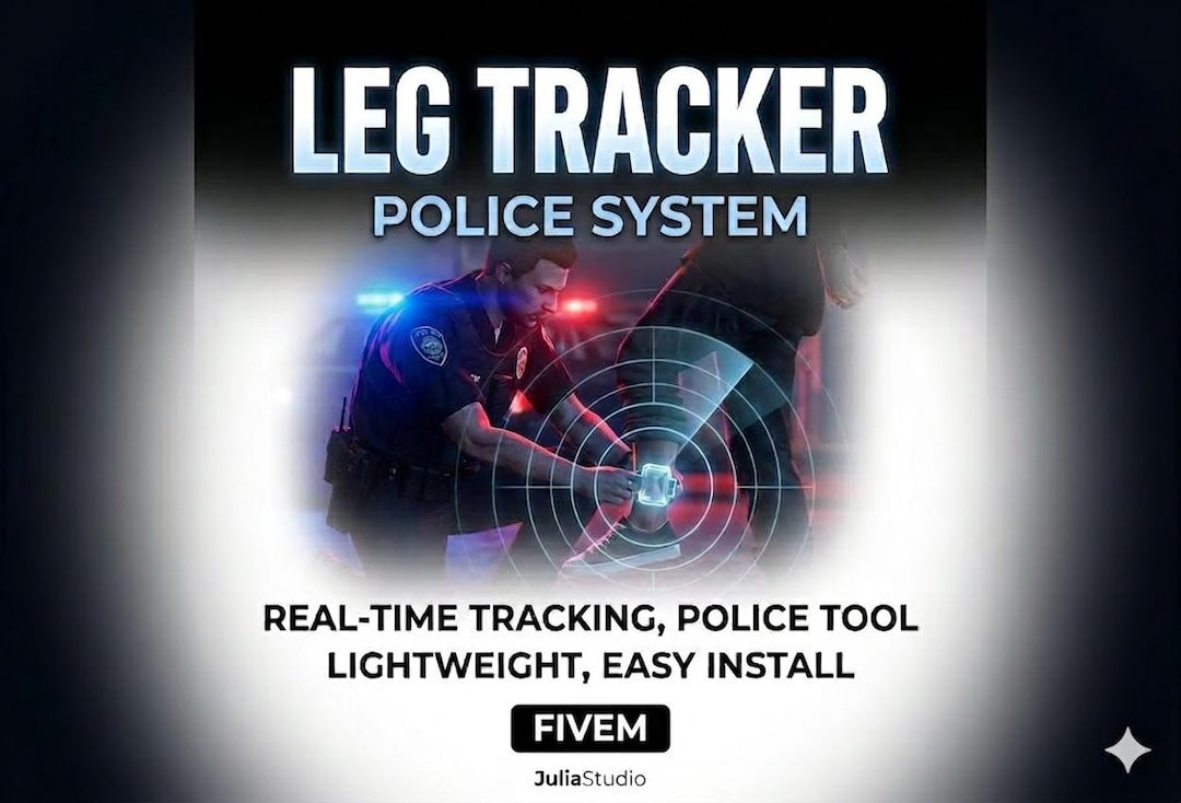 Gps Module Script Police Script FiveM Leg Tracker pour la police et les gangs | Système de ...