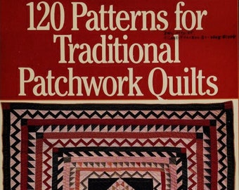 120 Patterns for Traditional Patchwork Quilt Pattern - Bestseller Quilting Magazine - Art & Craft Magazine- Instant Download PDF Version