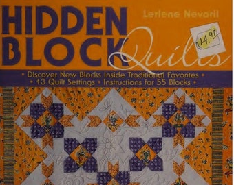 Quilts mit versteckten Blöcken – 13 Quilteinstellungen und Anleitungen für Quiltmuster mit 55 Blöcken – Art & Craft Magazine – Sofortiger Download der PDF-Version