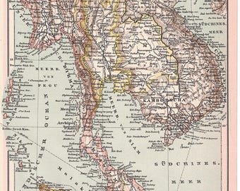Indie Wschodnie i Azja Południowo-Wschodnia (1895)