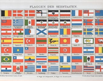 Flags of the Maritime States (1892)