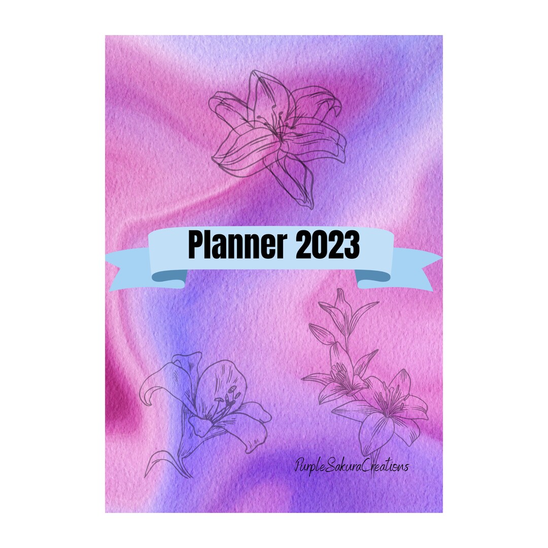 Digital Planner 2023 A4 Etsy