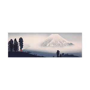 Canvas Wall Art Japanese Canvas Print Mountain Art Mt Fuji