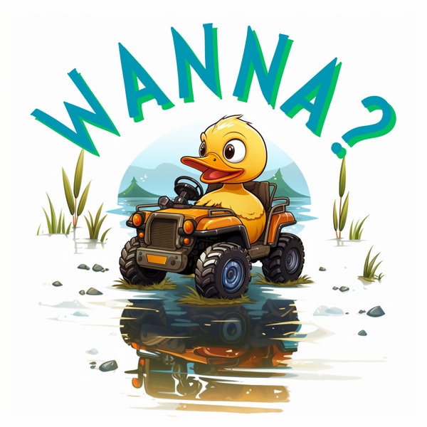 Wanna Duck? - The Ultimate Jeep Enthusiast's Window Decal!