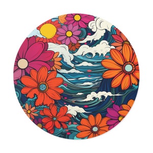 Flower Child - Película para empotrar la manija de la puerta del Jeep - ¡Viaja con un estilo floreciente!