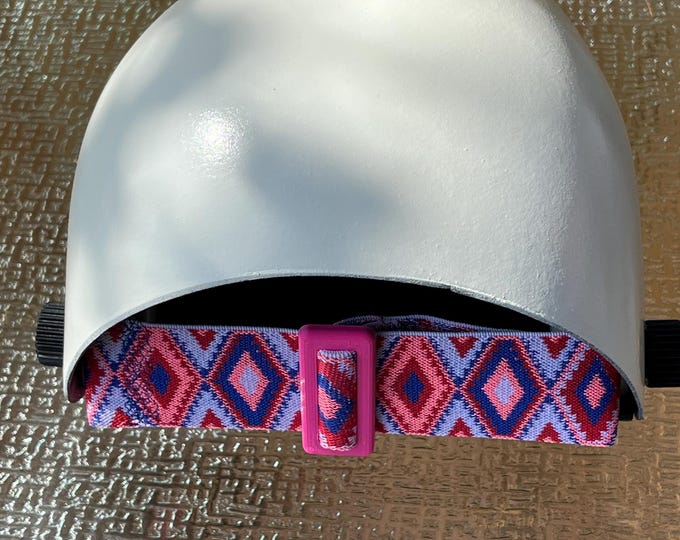 Pink Aztec Welding Hood Strap