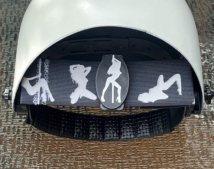 2” Stripper Welding Hood Strap for Fiber Metal, Pancake, Outlaw, Pipeliner Cloud, Jackson, Tefuawe, Hobart, or Huntsman Headgear.