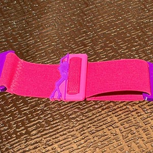 Pink Stripper Strap 2” Welding Hood Strap for Fiber Metal, Pancake, Outlaw, Pipeliner Cloud, Jackson, Tefuawe, Hobart, or Huntsman image 2