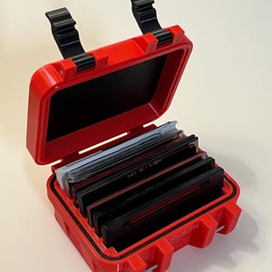 Welding Lense Case Red