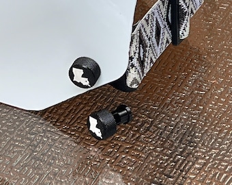 Fasteners Set for Outlaw Leather hood (previous headgear design)