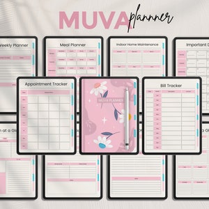 Muva digitale moederplanner, productiviteitstracker (pdf)