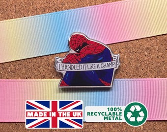 Spiderman Eco Enamel Pin