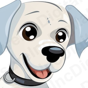 Boy Blue Pup Clipart