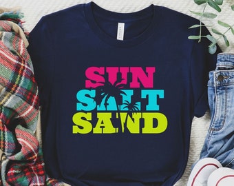サンソルトサンドTシャツ：サマービーチサーフTシャツ
