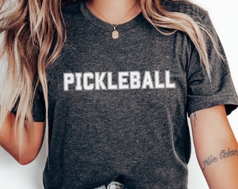 Koszulka Pickleball, prezent sportowy Paddleball, damska koszulka dla gracza