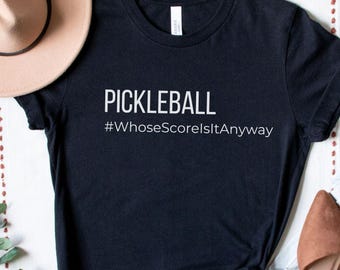 Maglietta divertente per il pickleball, maglietta con hashtag per il pickleball, maglietta per gli amanti del pickleball, maglietta sportiva, maglietta per il giorno della partita di pickleball, regali per il pickleball
