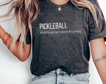Maglietta divertente per il pickleball, maglietta con hashtag per il pickleball, maglietta per gli amanti del pickleball, maglietta sportiva, maglietta per il giorno della partita di pickleball, regali per il pickleball