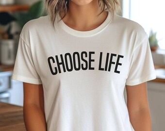 Choose Life Shirt - Christian Conservative Tee