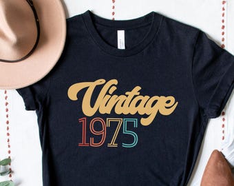 Vintage Custom Year Tee, Distressed Retro Shirt, Personalized Birthday Gift, Limited Edition Year T-Shirt