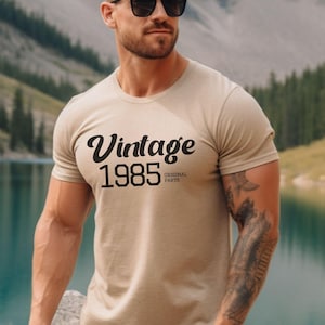 40th Birthday Shirt Vintage 1985 Shirt for 40th Birthday Gift 40th Birthday Gift For Men 40th Birthday Woman 40th Birthday Original parts