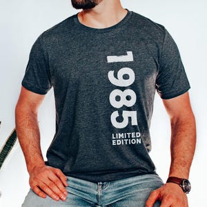 40th Birthday Gifts for Men 40th Birthday gift for Men 1985 Vintage t-shirt for Men 40th Gifts Ideas for Him Custom 40th Birthday Shirt