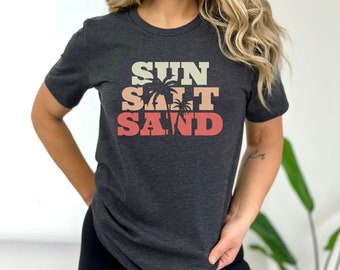 サンソルトサンドTシャツ：サマービーチサーフTシャツ