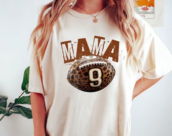 Sport Shirt, Football T-Shirt, Women's Football Shirt, High School Football, Football Lover Gift, Gif for Mama, Shirt For Women