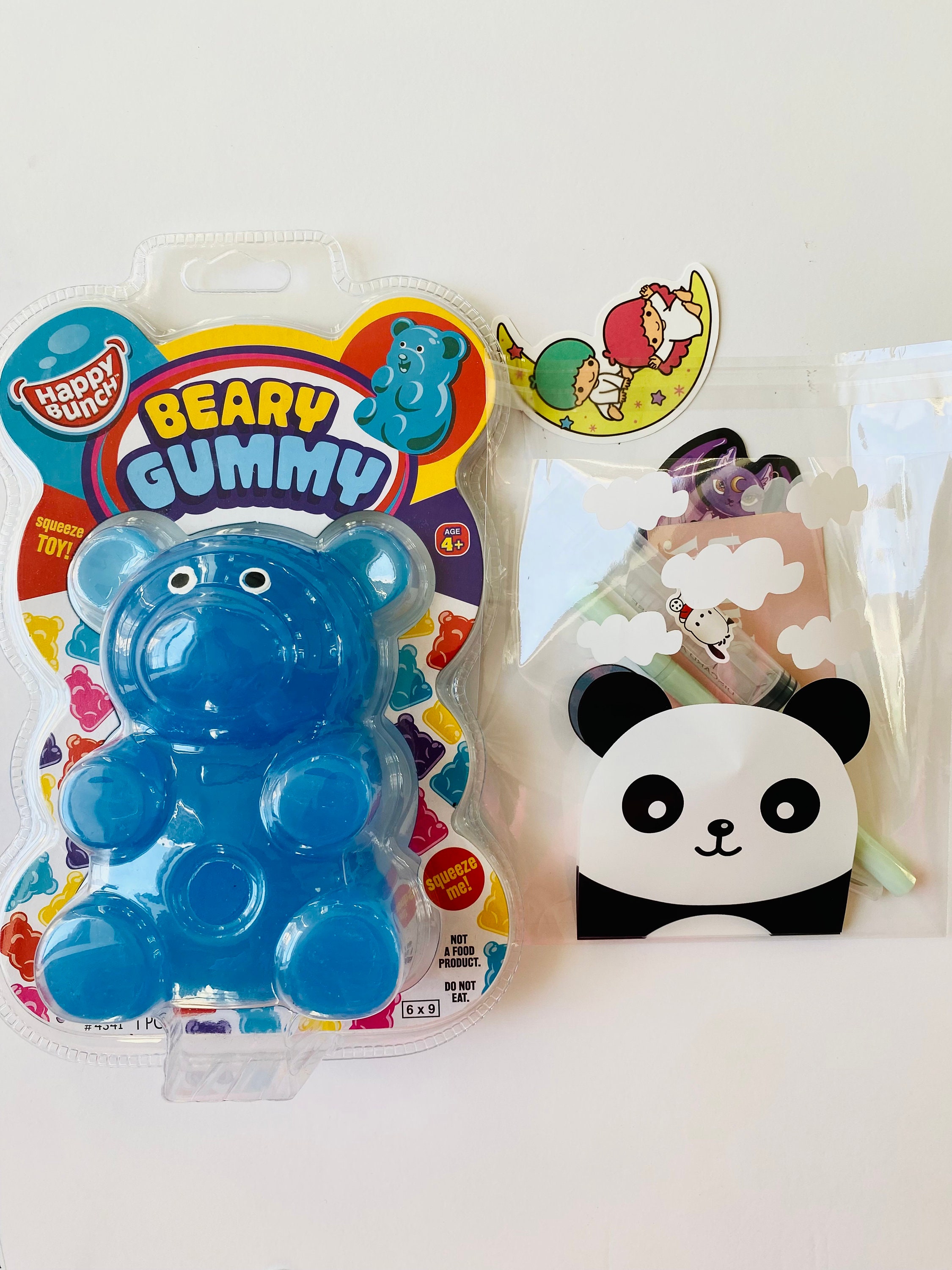 IBloom Gummy Bear Squishy Toy - Purple
