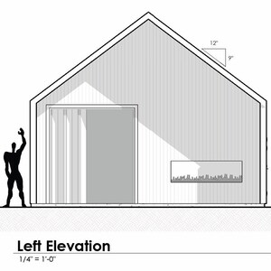 Scandinavian Style Tiny House/ Airbnb - Affordable House Plans (792 SQ. FT.)