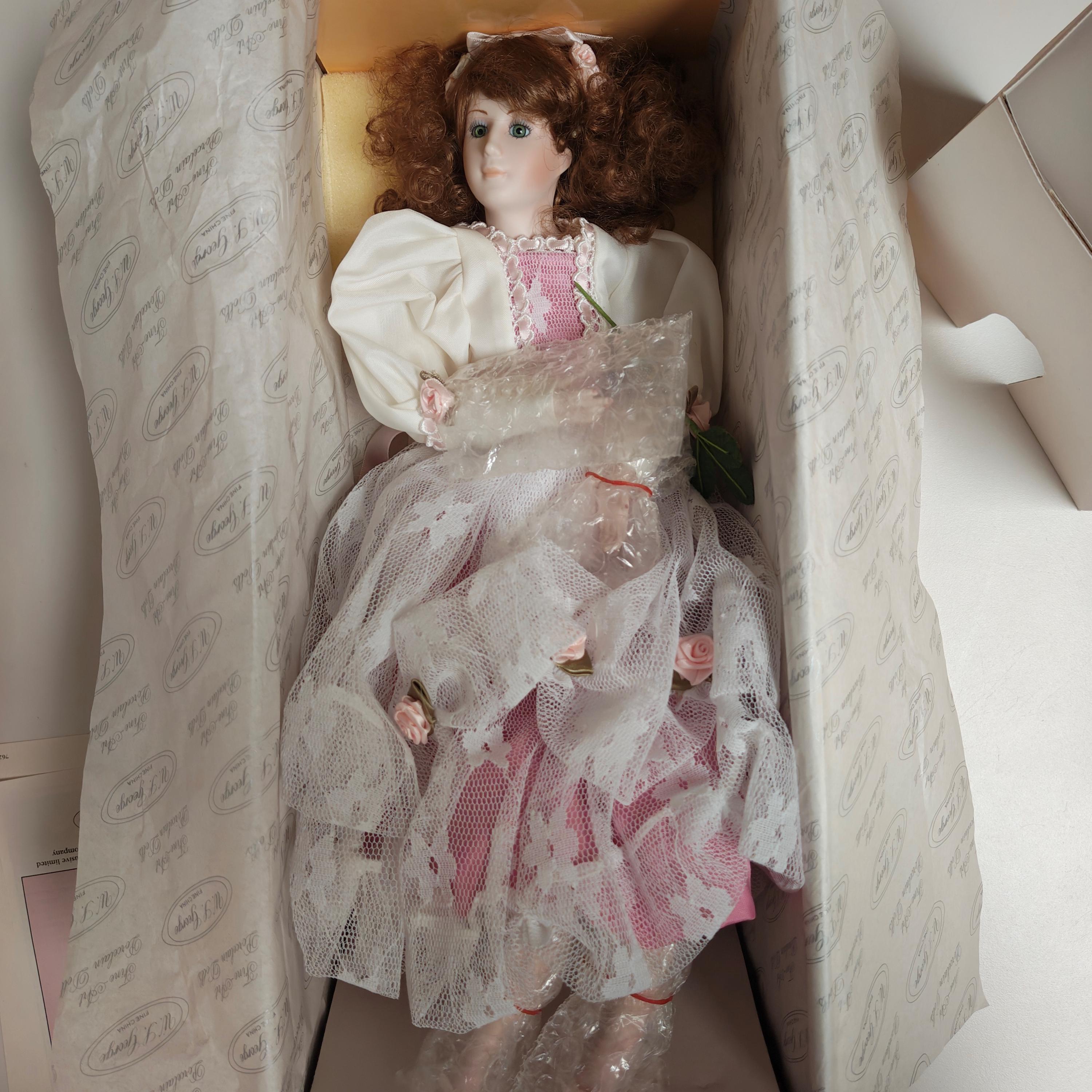 Rose Collection Porcelain Doll - Etsy