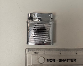 Vintage GAS “Brother-Lite” Petrol Lighter – Made in Japan – Refillable – For Repair or Display