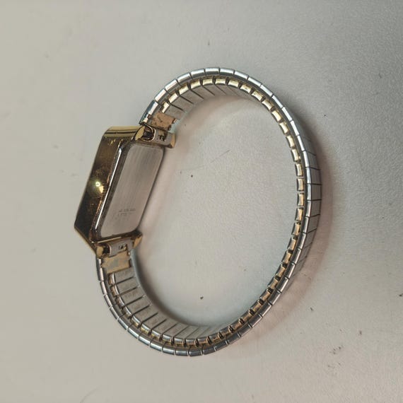 Vintage Timex Rectangular Quartz Watch Roman Nume… - image 16