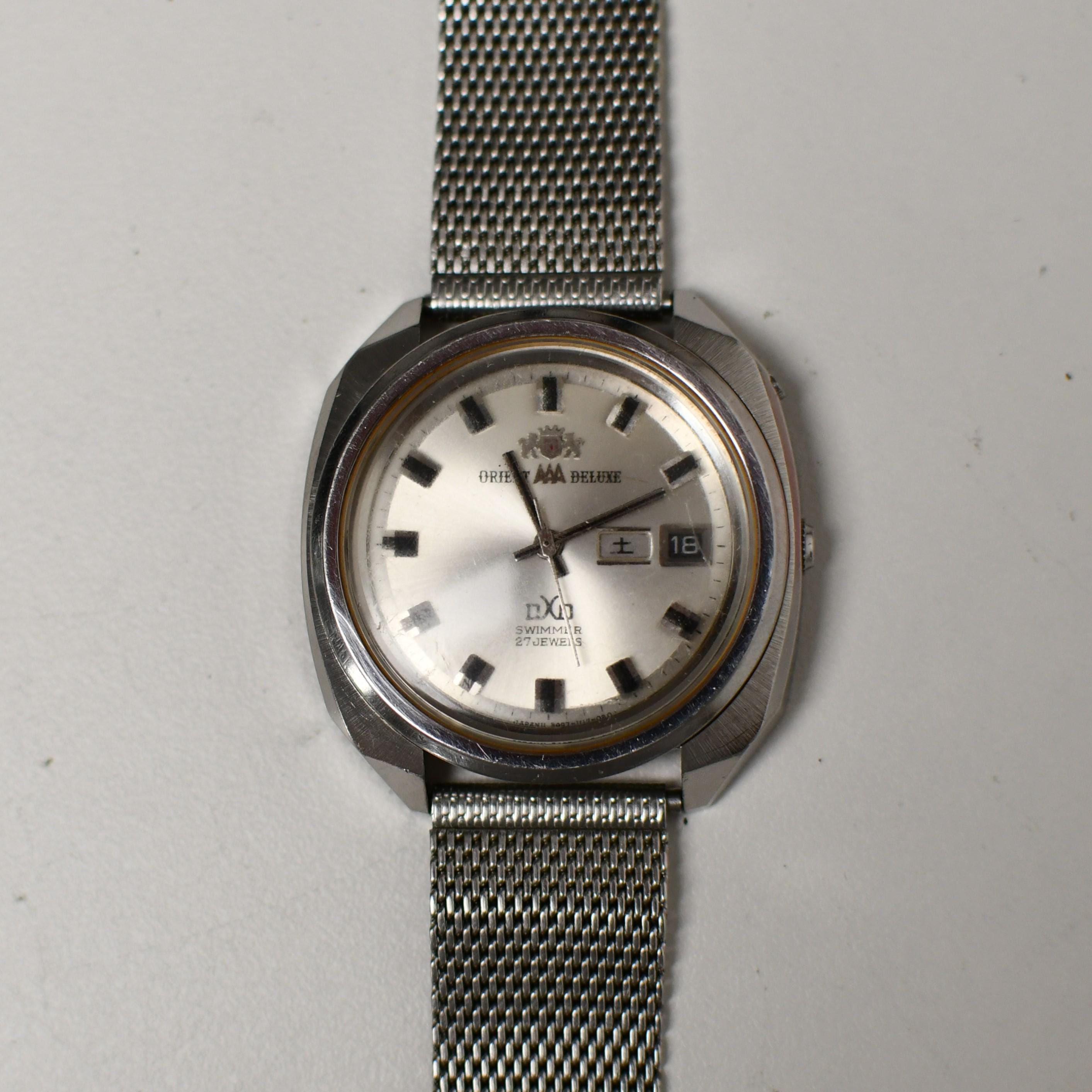 Vintage Orient AAA Deluxe DXO Swimmer - 3 Aces - 27 Jewels